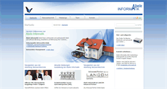 Desktop Screenshot of abeleinformatik.de